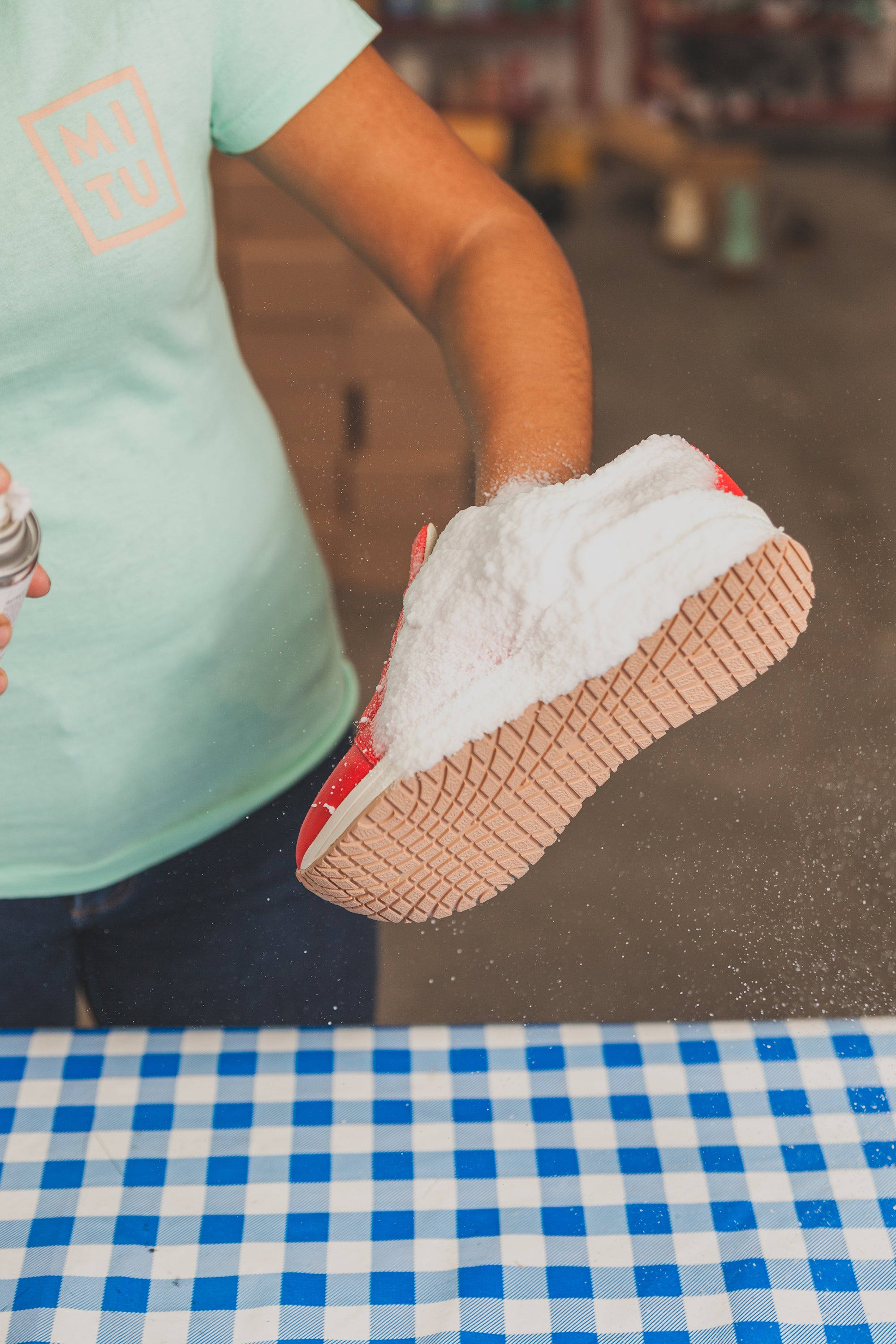 Lavador (Espuma) para pieles y textiles