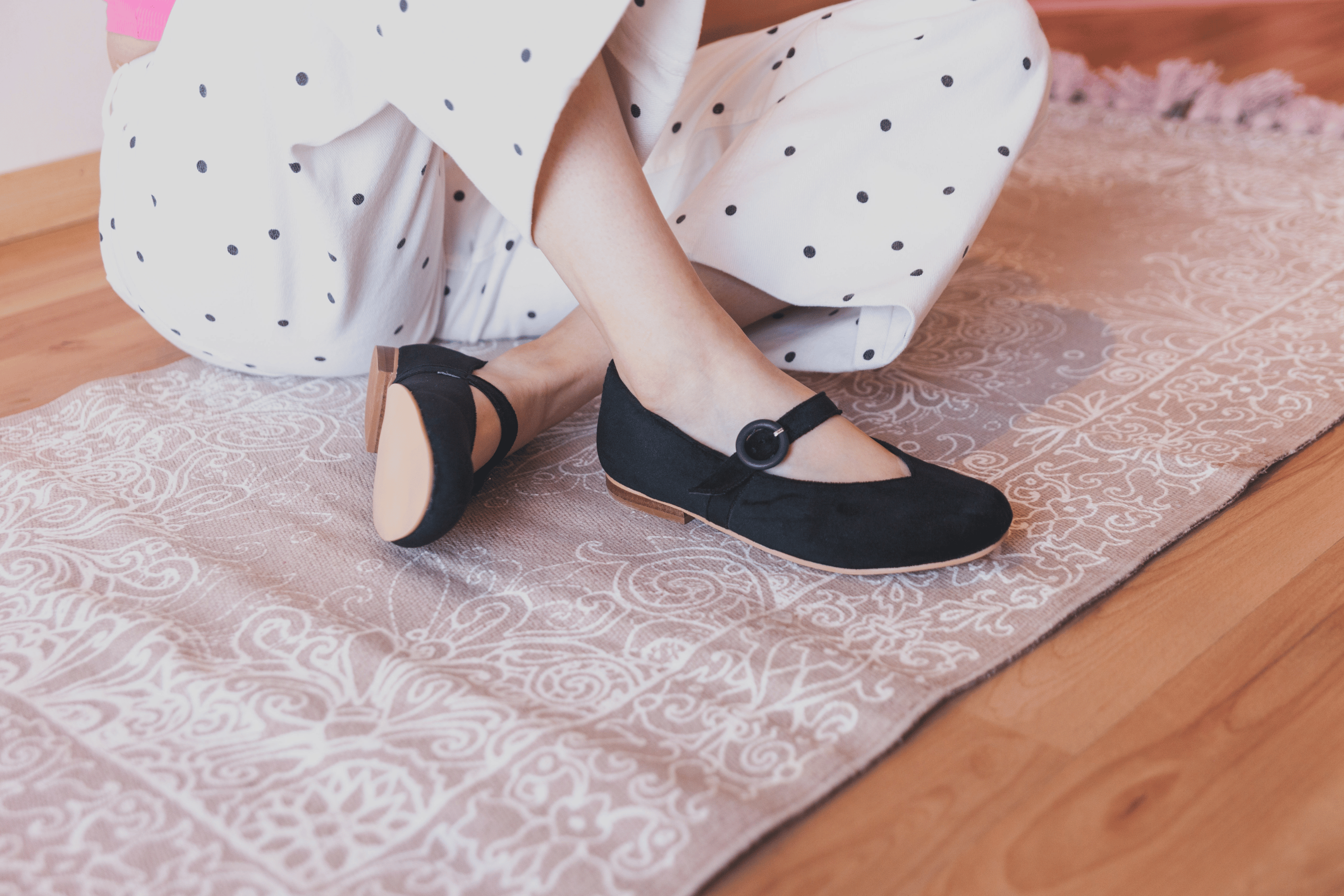 Zapatos de piso para mujer