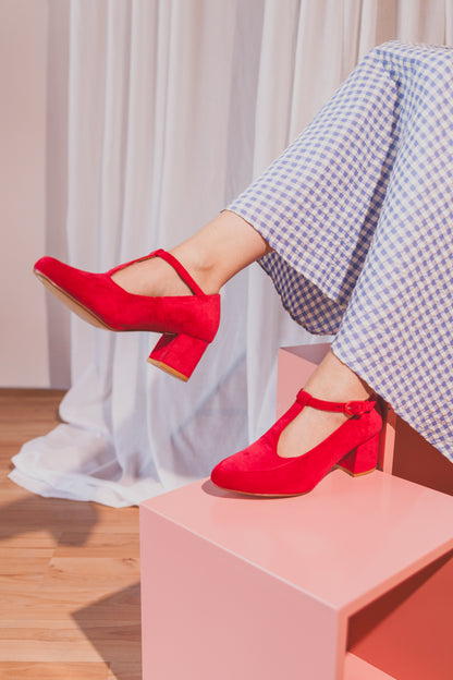 Nuevo - Miranda Rojo Terciopelo