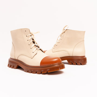 Daria beige y miel