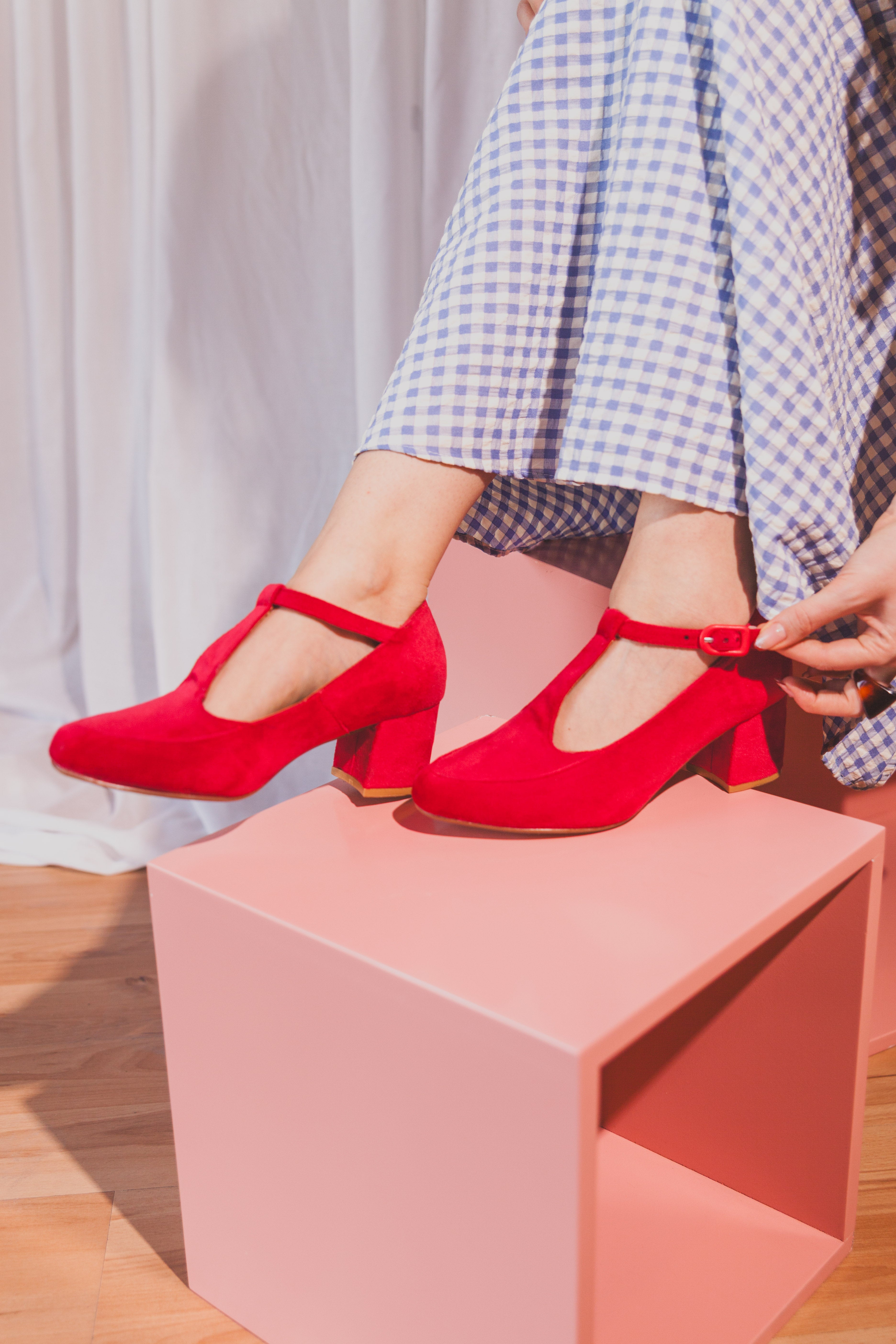 Nuevo - Miranda Rojo Terciopelo