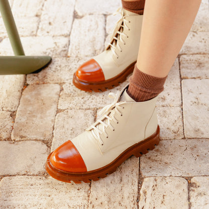 Daria beige y miel
