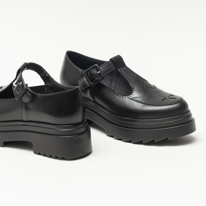 Ileana plataforma negro