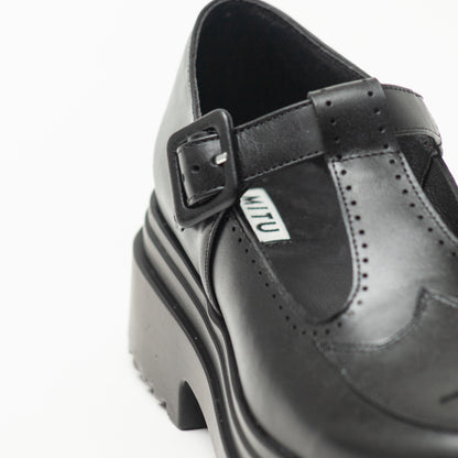 Ileana plataforma negro