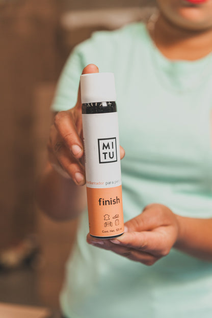 Abrillantador para piel y textil